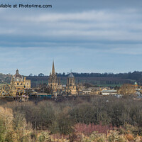 Buy canvas prints of Oxford Panorama by Cliff Kinch
