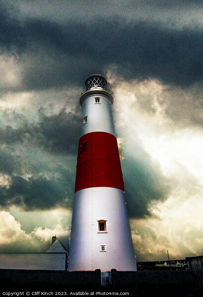 Portland Bill Lighthouse Picture Board by Cliff Kinch