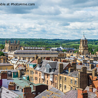 Buy canvas prints of Oxford Panorama by Cliff Kinch