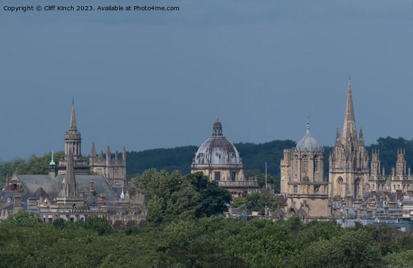 Dreaming Spires of Oxford Picture Board by Cliff Kinch