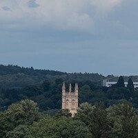 Buy canvas prints of Magdalen Tower oxford by Cliff Kinch