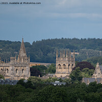 Buy canvas prints of Oxford's dreaming Sprires by Cliff Kinch