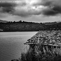 Buy canvas prints of Windermere shore by Cliff Kinch