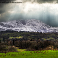 Buy canvas prints of Lake District Panorama by Cliff Kinch