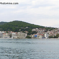 Buy canvas prints of Split harbour Croatia by Cliff Kinch