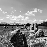 Buy canvas prints of Castlerigg Stone Circle by Cliff Kinch