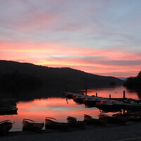 Buy canvas prints of Bowness Evening by Cliff Kinch