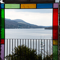 Buy canvas prints of Lake Windermere from Claife Heights by Cliff Kinch