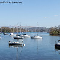 Buy canvas prints of Across Lake Windermere by Cliff Kinch