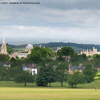 Buy canvas prints of Oxford skyline by Cliff Kinch