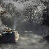 Buy canvas prints of Life on the Oxford canal by Cliff Kinch