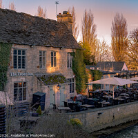 Buy canvas prints of The Trout Inn Oxford by Cliff Kinch