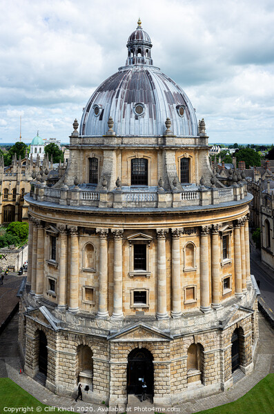 Radcliffe Camera Oxford Picture Board by Cliff Kinch
