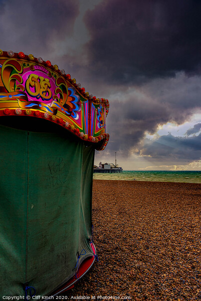 Brighton Beach Picture Board by Cliff Kinch