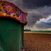 Buy canvas prints of Brighton Beach by Cliff Kinch