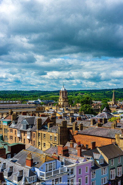 Oxford rooftops Picture Board by Cliff Kinch