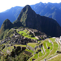Buy canvas prints of Machu Picchu by Mervyn Tyndall