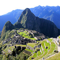 Buy canvas prints of Machu Picchu, Peru by Mervyn Tyndall