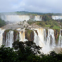 Buy canvas prints of Iguazu Falls by Mervyn Tyndall