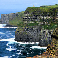 Buy canvas prints of Cliffs of Moher by Mervyn Tyndall