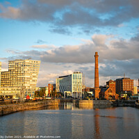 Buy canvas prints of Salthouse Dock by Vicky Outen