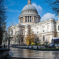 Buy canvas prints of St Pauls Cathedral  by Vicky Outen