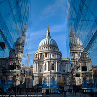 Buy canvas prints of St Paul's Cathedral, London by Vicky Outen