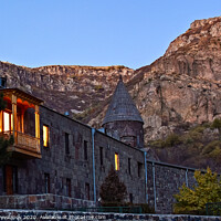 Buy canvas prints of Monastery in Armenia. Geghard. Carved in the mount by Vitalii Kryvolapov