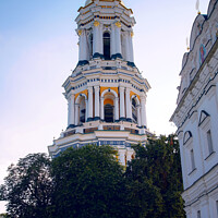 Buy canvas prints of Great Lavra Bell Tower by Vitalii Kryvolapov
