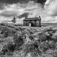 Buy canvas prints of Moody day at Nun's Cross Farm by Gary Holpin