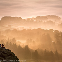 Buy canvas prints of Watching a Dartmoor sunrise by Gary Holpin