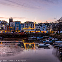 Buy canvas prints of Dusk over Dartmouth by Gary Holpin