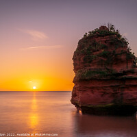 Buy canvas prints of Sunrise at the sea stack by Gary Holpin