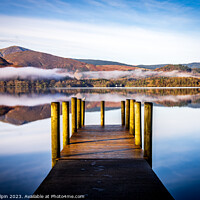 Buy canvas prints of Derwent Water reflections by Gary Holpin