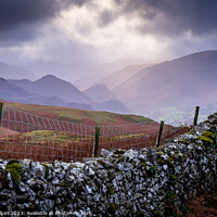 Buy canvas prints of Lake District stormy skies by Gary Holpin