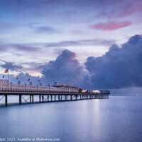Buy canvas prints of Dawn at Paignton Pier by Gary Holpin