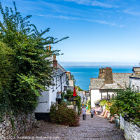 Buy canvas prints of Summer in Clovelly by Gary Holpin