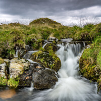 Buy canvas prints of Stormy Dartmoor skies above the River Meavy by Gary Holpin