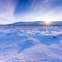 Buy canvas prints of Sparkling winter sunrise over Dartmoor by Gary Holpin