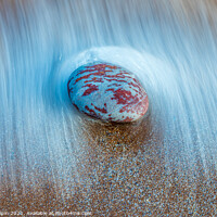Buy canvas prints of Little red pebble by Gary Holpin