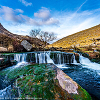 Buy canvas prints of Tavy Cleave Waterfall by Gary Holpin