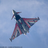 Buy canvas prints of RAF Eurofighter Typhoon 'Blackjack' by Patrick Metcalfe