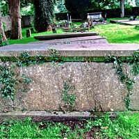 Buy canvas prints of Old Graves by Stephanie Moore