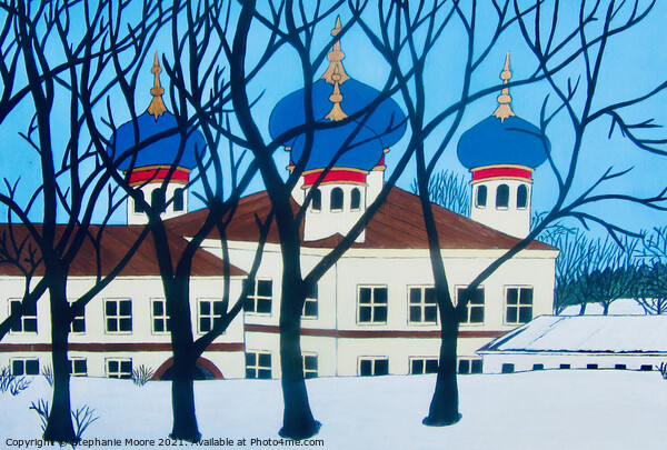 St. Nicholas Cathedral, Novgorod, Russia Picture Board by Stephanie Moore