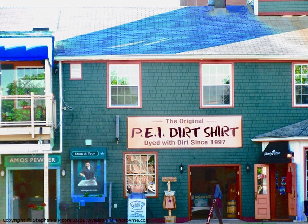 PEI Dirt Shirt Store Picture Board by Stephanie Moore