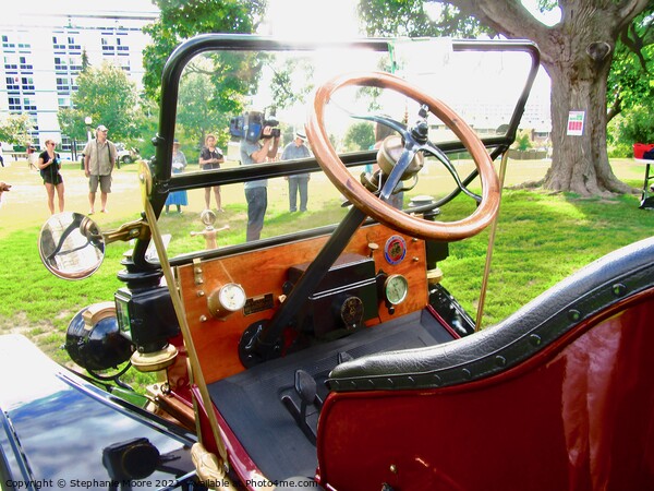 Old vehicle interior Picture Board by Stephanie Moore