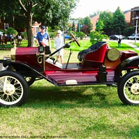 Buy canvas prints of Antique Ford  by Stephanie Moore