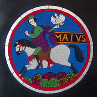 Buy canvas prints of Medieval May by Stephanie Moore