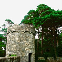 Buy canvas prints of Glenveagh tower by Stephanie Moore