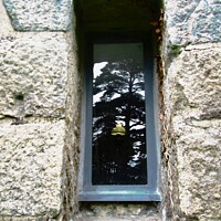 Buy canvas prints of Castle window by Stephanie Moore